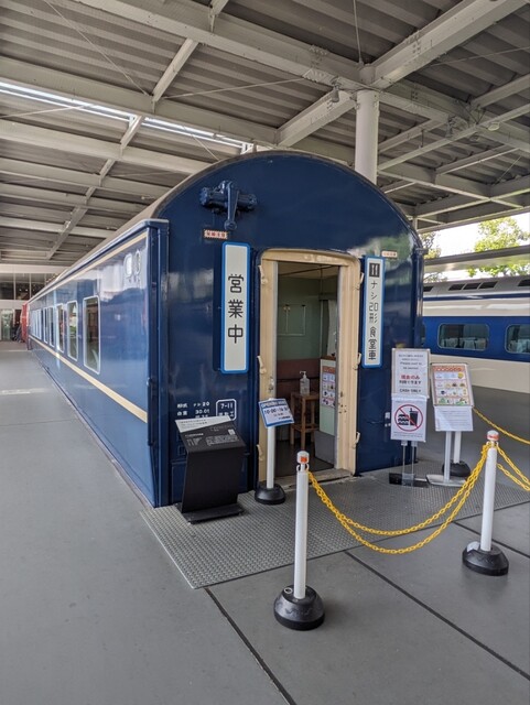 京都鉄道博物館 食堂車的实拍高清图