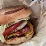 510バーガー的實拍圖