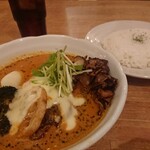 スープカリー ヒリヒリオオドオリ的实拍图