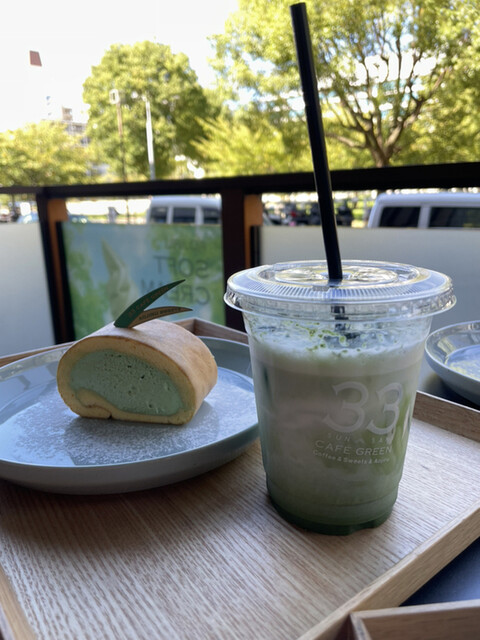 33カフェ グリーン的實拍高清圖