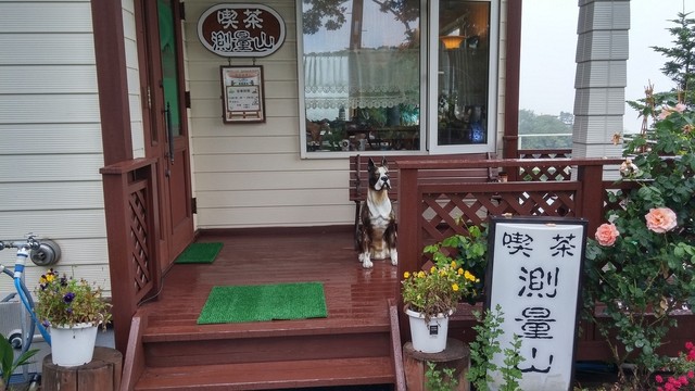 喫茶測量山的实拍高清图