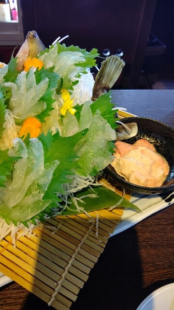 魚と旬菜と日本酒　炙りのどまん中的实拍高清图