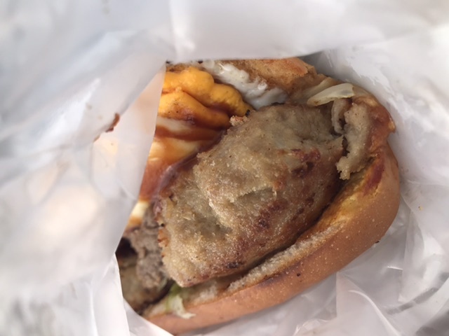 今屋のハンバーガー的實拍圖