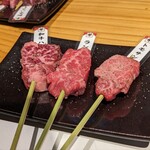 さつま福永牧場直営 牛串 ギュウドウ! GEMS三軒茶屋店的实拍图