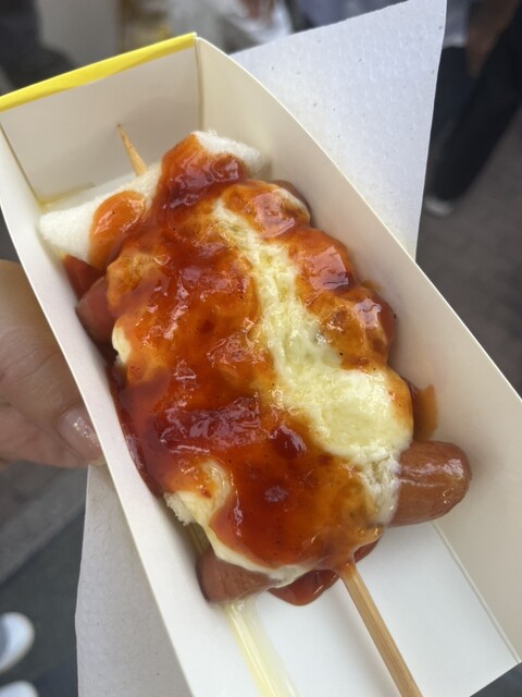33トッポキチーズハットグ的實拍高清圖
