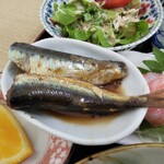 天橋立市場食堂街的實拍圖