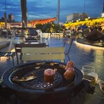 食と緑の空中庭園的实拍图