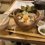 こめらく お茶漬けといろどり唐揚げ。 新宿ミロード店的实拍图