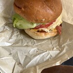 510バーガー的實拍圖
