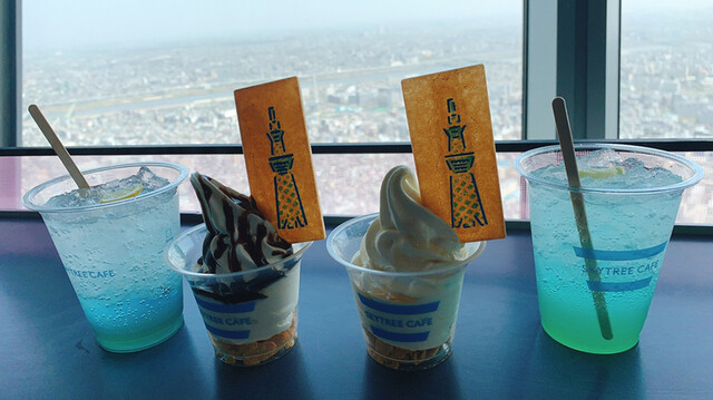 スカイツリーカフェ フロア350的實拍高清圖