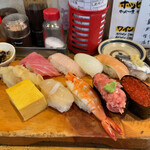七輪浜焼きと鮨 番屋余市 上野店的實拍圖