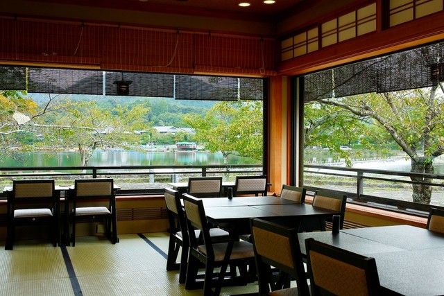 京都嵐山温泉　渡月亭的實拍高清圖