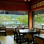 京都嵐山温泉　渡月亭的實拍圖
