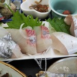 天橋立市場食堂街的實拍圖