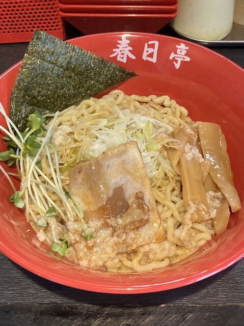 魚介油そば春日亭 中野店的实拍高清图