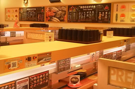 北陸富山回転寿司　プレミアム 海王 ダイバーシティ東京店的實拍高清圖