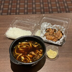 元祖肉肉うどん 中洲店的實拍圖