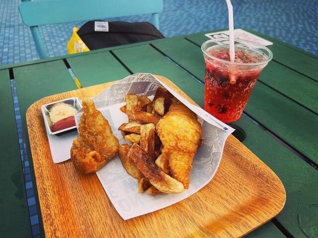 食と緑の空中庭園的实拍高清图