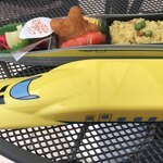 京都鉄道博物館 食堂車的实拍图