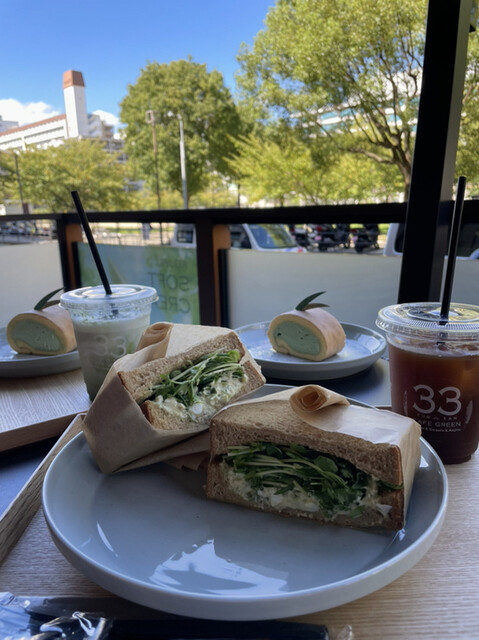 33カフェ グリーン的實拍高清圖