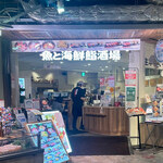魚と海鮮鮨酒場 街のみなと ルクア大阪店的實拍圖