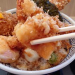 日本橋 天丼 金子半之助 ららぽーと豊洲店的實拍圖