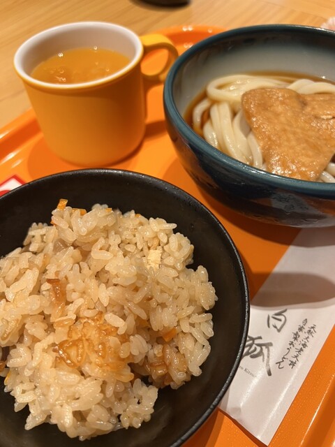 天然大海老天丼 自家製おうどん 白狐的實拍高清圖