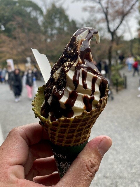 豆政　 金閣寺境内売店的實拍高清圖