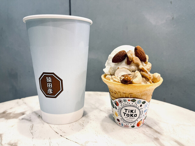 猿田彦珈琲とティキタカアイスクリームのお店的實拍高清圖