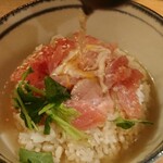 こめらく お茶漬けといろどり唐揚げ。 新宿ミロード店的实拍图