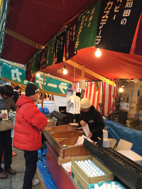 前田のベビーカステラ 伏見稲荷　出店的实拍高清图