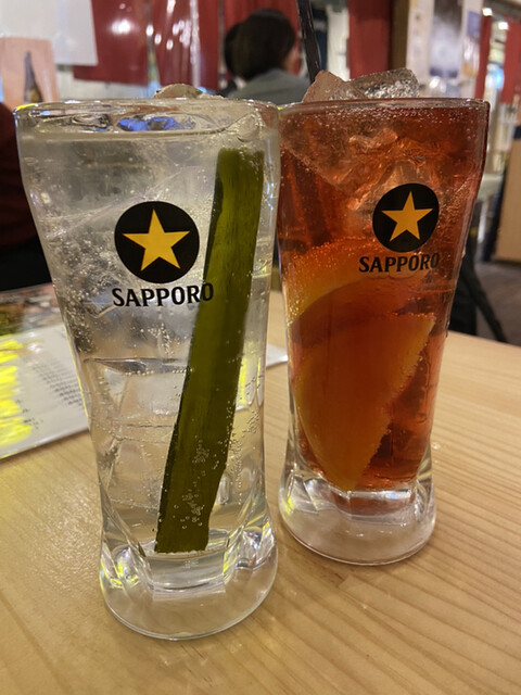 北海道酒場 夕焼けハイボール的实拍高清图