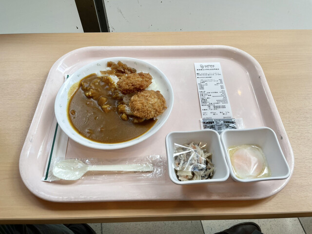 東京都立大学　南大沢キャンパス　生協食堂的实拍高清图