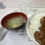 札幌市役所本庁舎食堂的实拍图