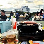 食と緑の空中庭園的实拍图