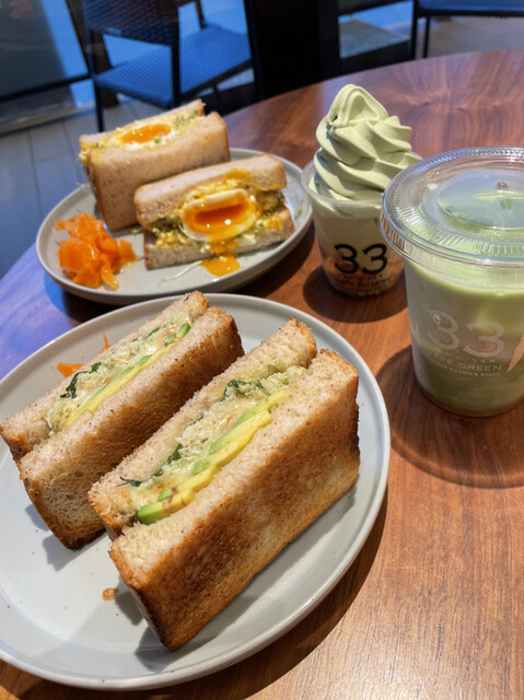 33カフェ グリーン的實拍高清圖