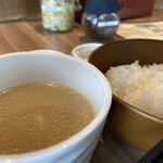 毎朝挽肉と羽釜ごはん ハンバーグぼうず的實拍圖
